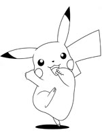 L'alliance magique: coloriez vos coloriages pokémon pikachu