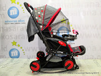 Pliko PK388R Monza - Rocker Baby Stroller