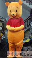 may bán mascot gấu pooh 