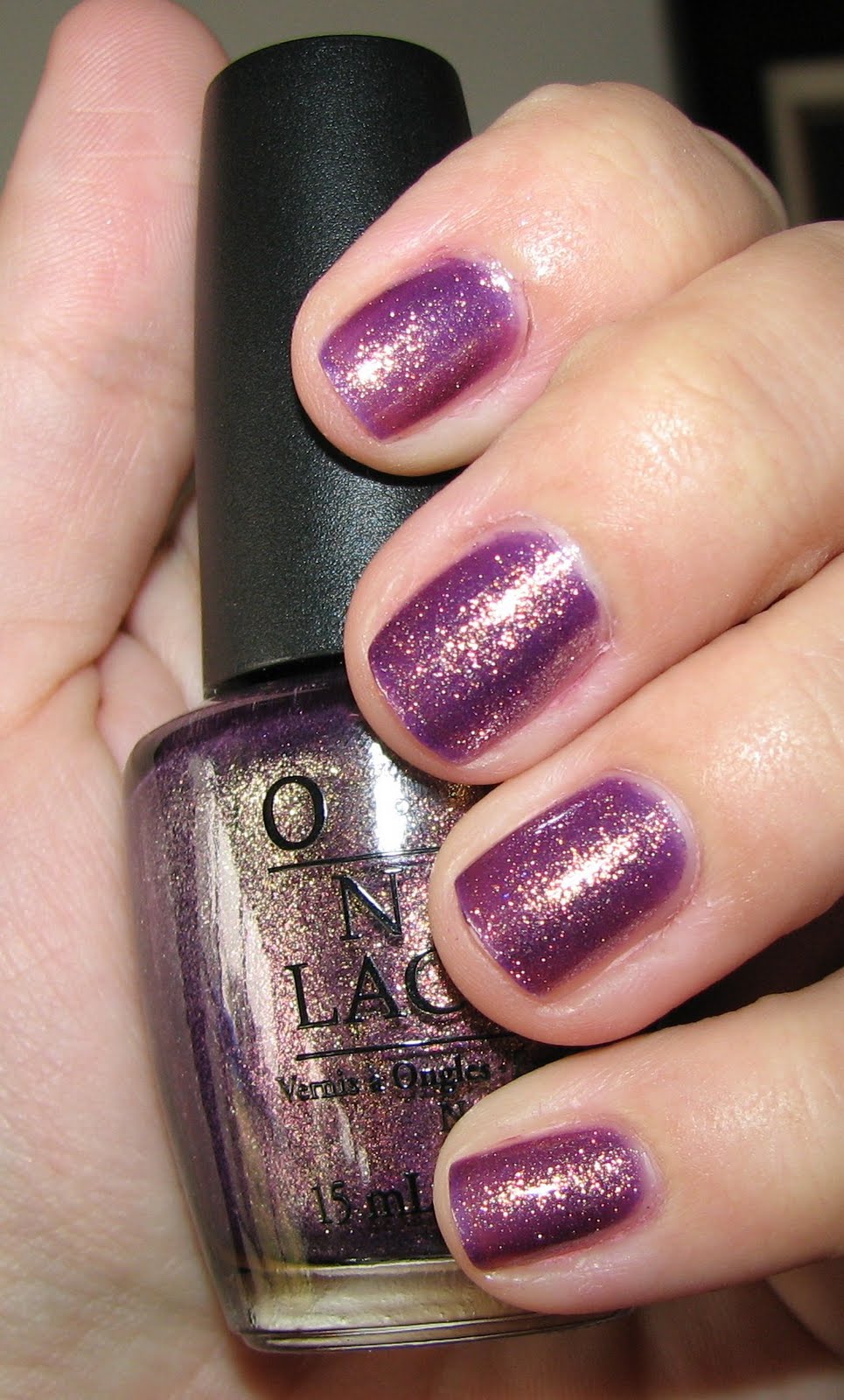 OPI Miss Universe Collection Nail Polish Swatches and Review - Blushing Noir