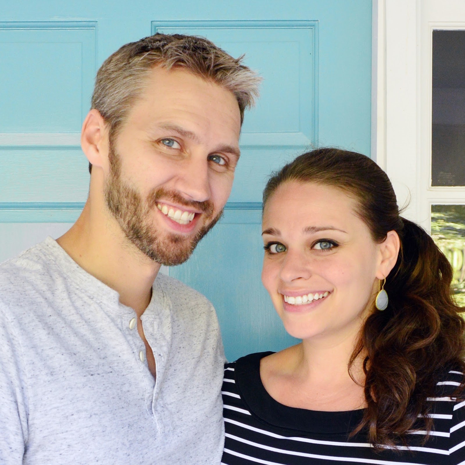 Designer in Teal Young House Love Tells All