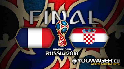 موعد مباراة فرنسا وكرواتيا نهائى كأس العالم روسيا 2018