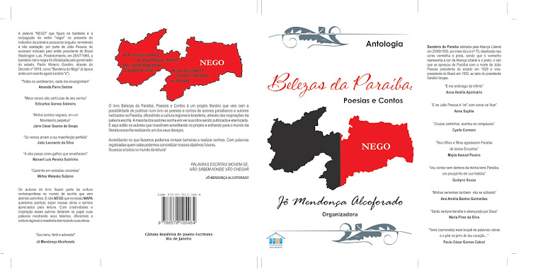 CAPA E CONTRA CAPA ATUAL DO LIVRO BELEZAS DA PARAIBA