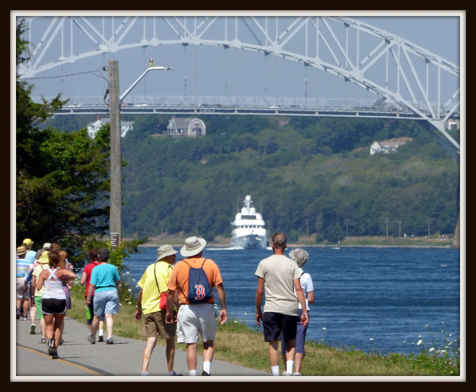 Oak Point Hiking Club Cape Cod Canal Walk Sandwich.