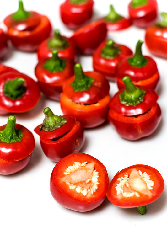 Moj svet kuhanja in priprave sladic: Preprosto polnjeni čiliji