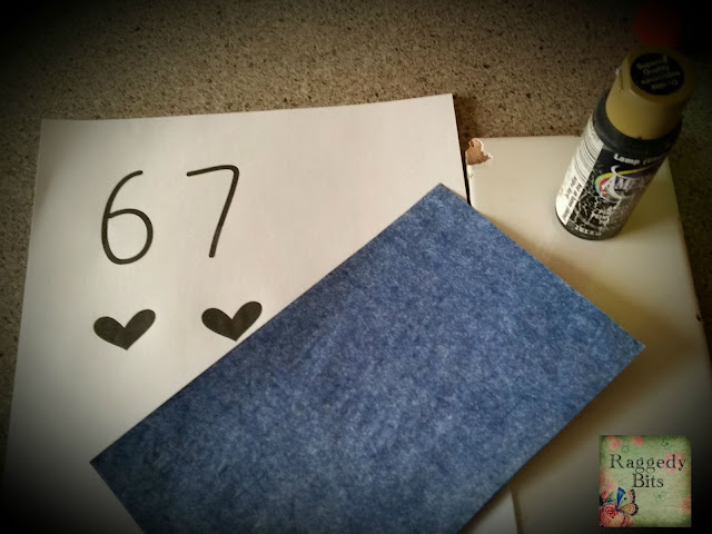 DIY Numbered House Pots | www.raggedy-bits.com DIY Numbered House Pots | www.raggedy-bits.com