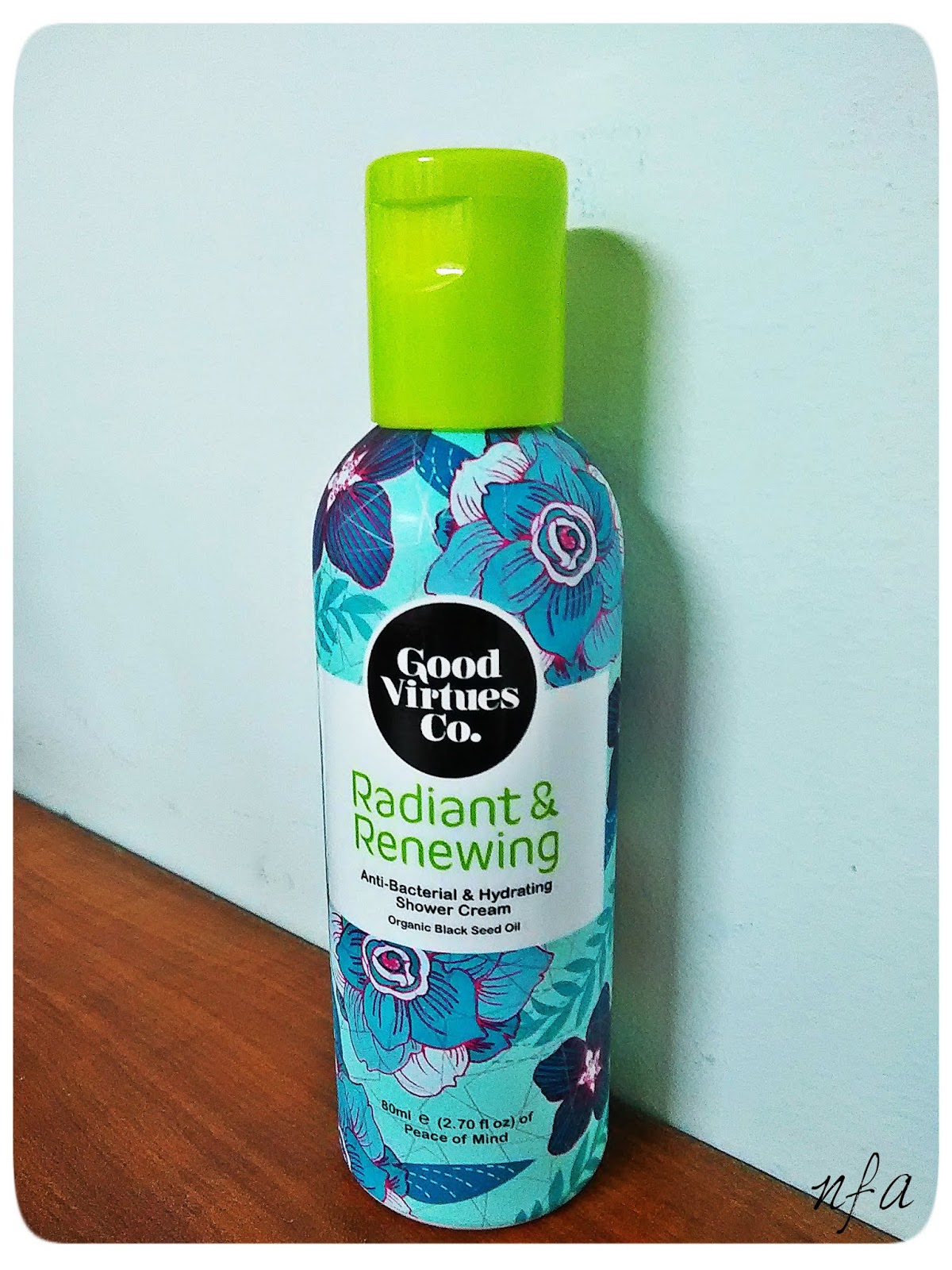 Review Shower Cream & Shampoo Good Virtues Co. FaaBlogging