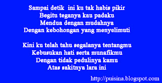 Puisi Akibat Cinta Berawal dari Mata - PUISINA