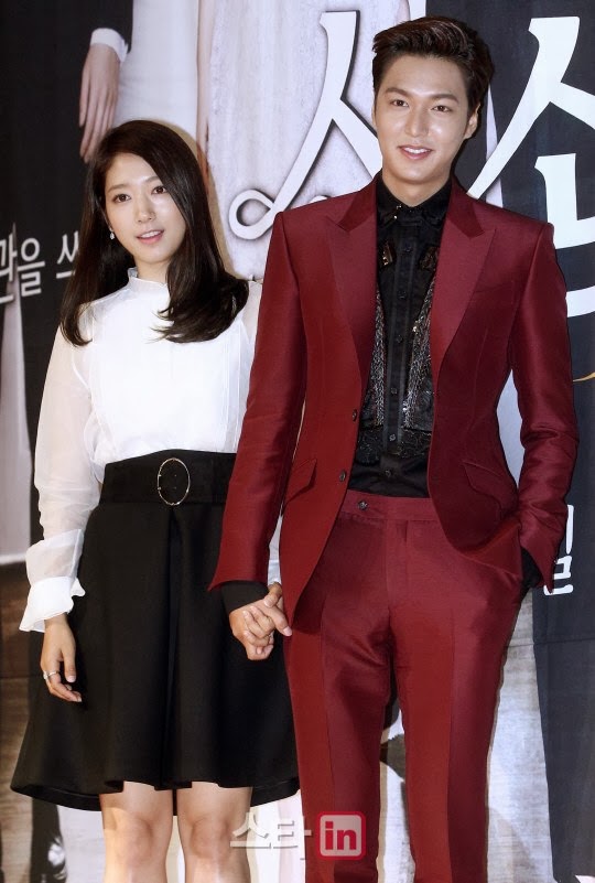 K-drama!: [Report] Park Shin Hye and Lee Min Ho Talk About Their Close