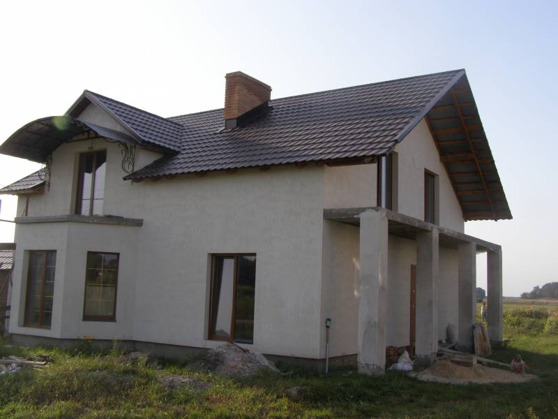 Houses in Ukraine New cottage in the Lviv region