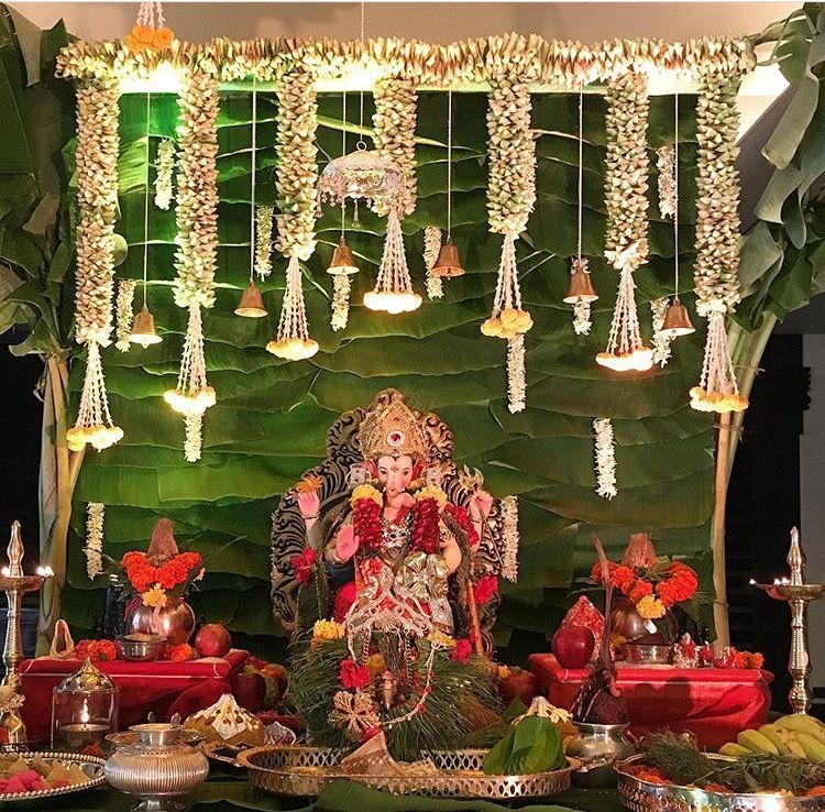 Ganpati Decoration Ideas for Home