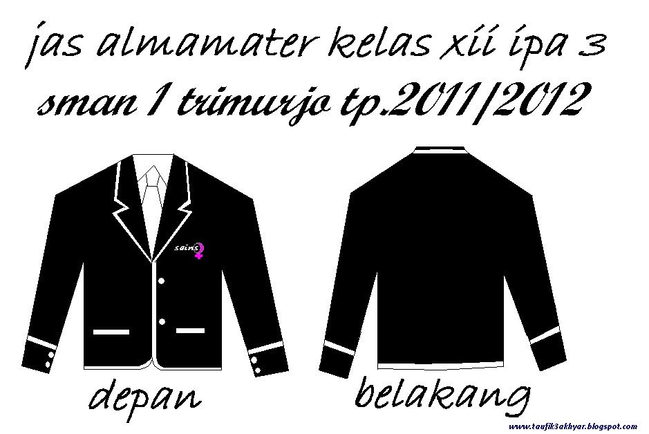 smanjo 2012, almamater dan logo kelas xii ipa 3 SMAN 1