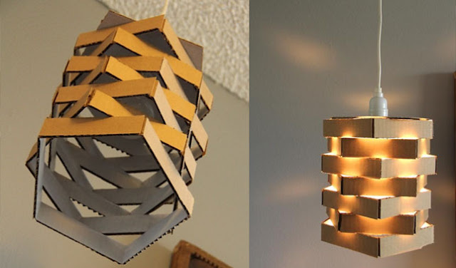 Cara Membuat Lampu Hias dari Kardus Cara Membuat Lampu Hias dari Kardus