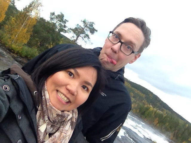 พักร่างที่ Storforsen