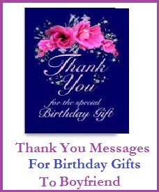 thank you for the birthday gift