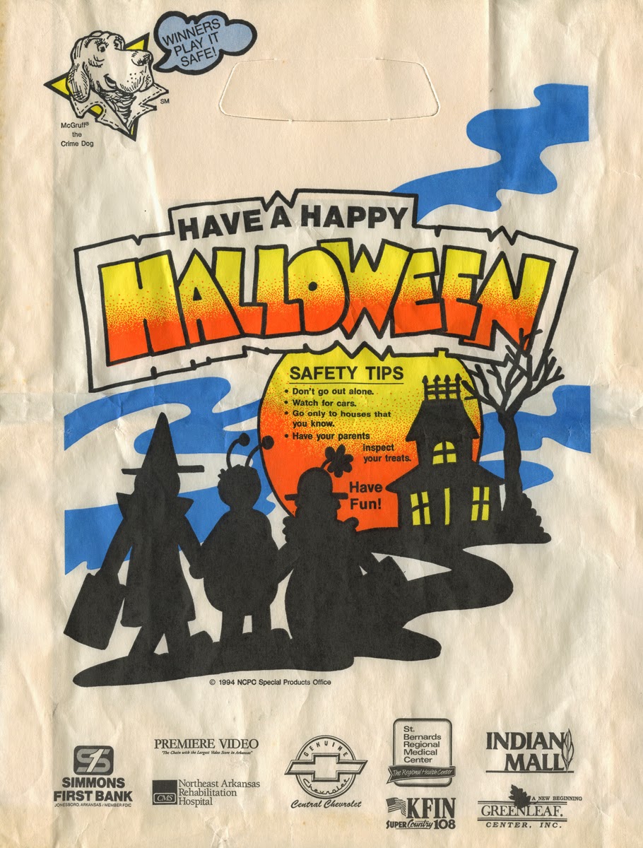 Neato Coolville TRICK OR TREAT BAG FROM 1994