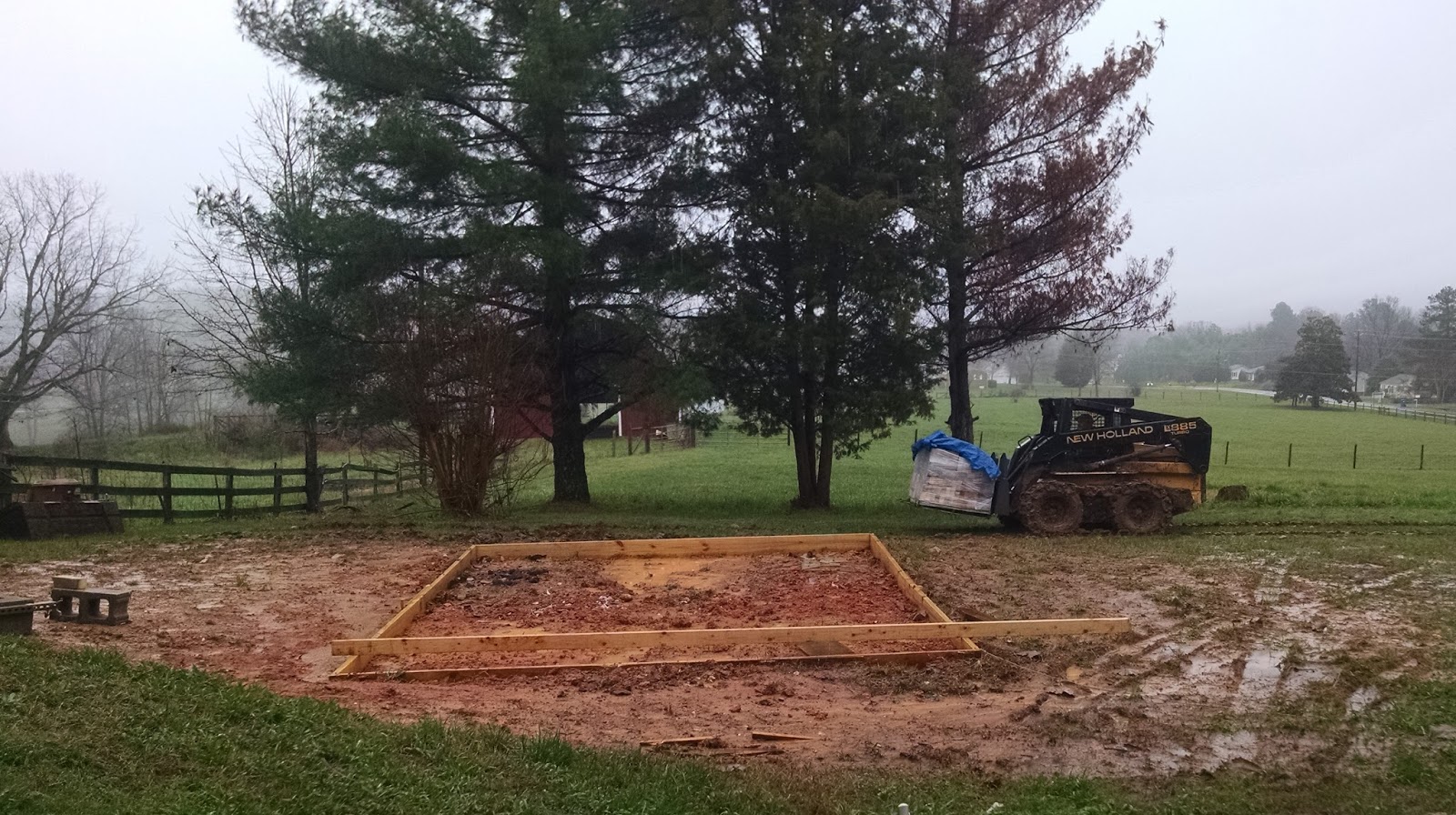 meesh's pottery Kiln Moving Day