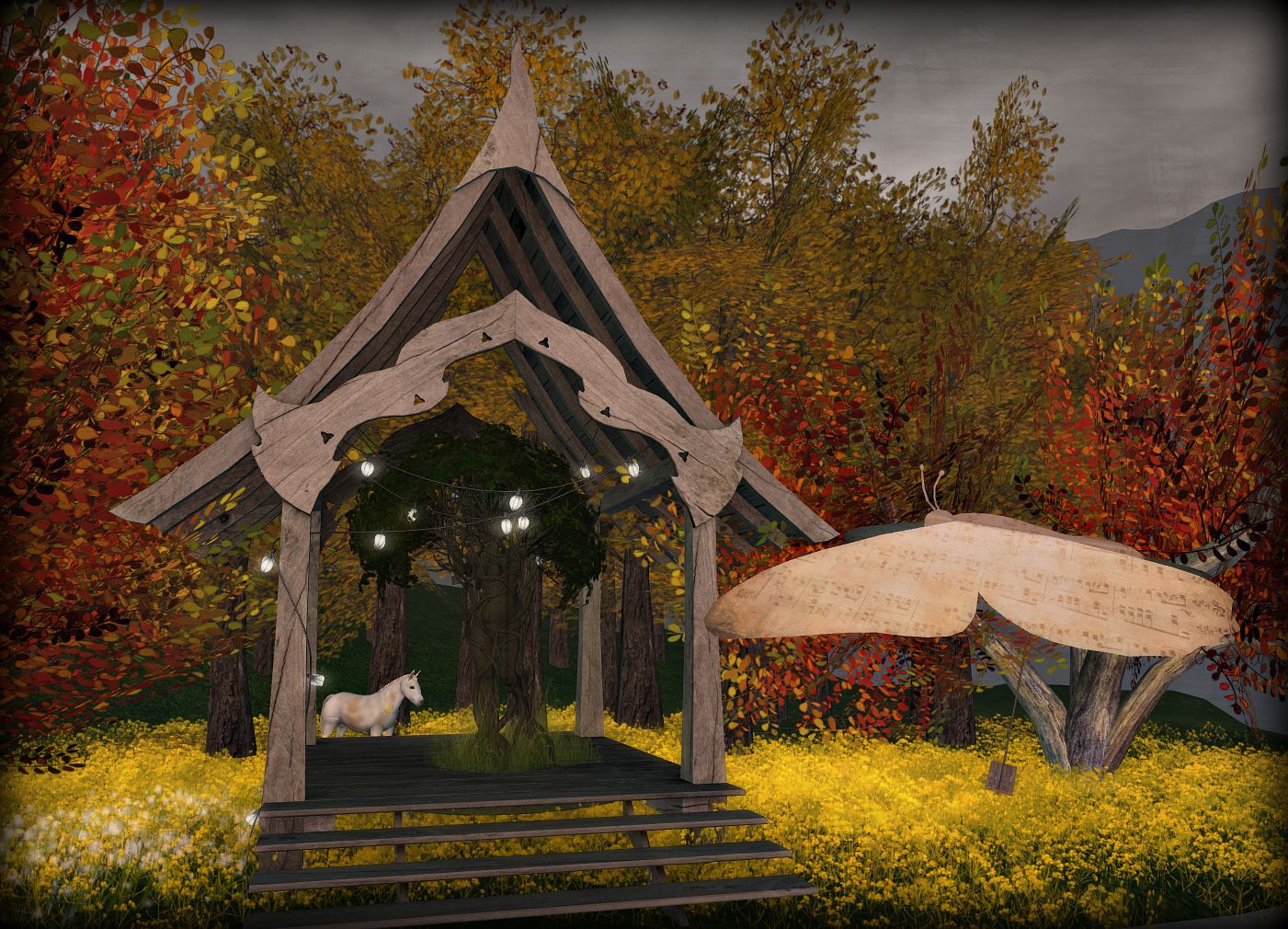 VirtualDesignNotebook The Silver Forest Shrine