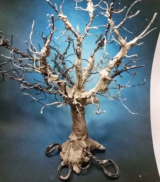 Scale models and dioramas How to make metal wire trees
