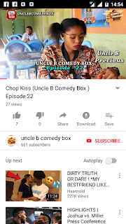COMEDY: Uncle B Comedy – Chop Kiss