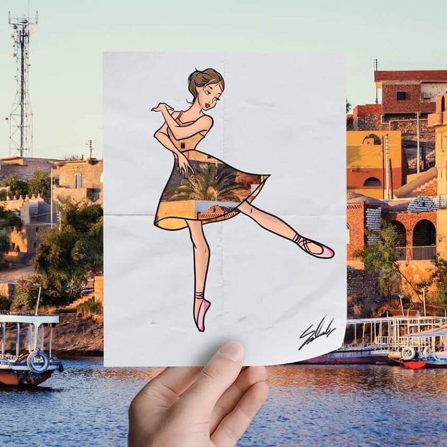20 Amazing Fashion Cutouts Depict The Beauty Of Egypt