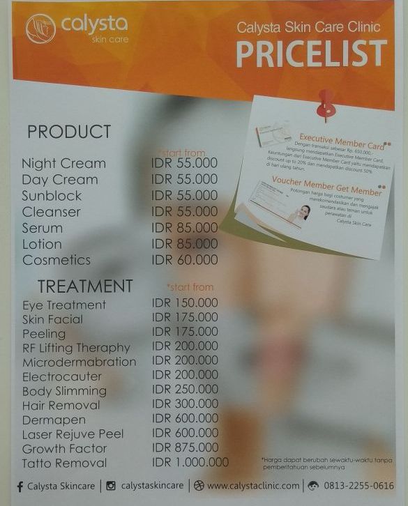 calysta skincare bsd