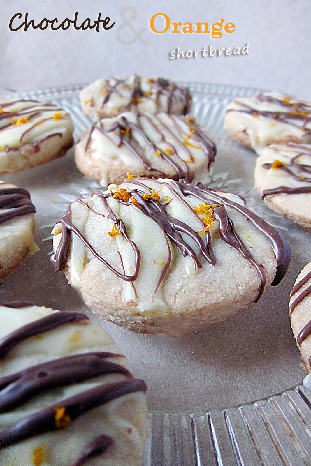 Diddles and Dumplings Chocolate & Orange Shortbread