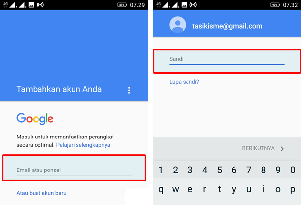 Cara Tambah 2 Akun Google di Android Tehnisikecil.com | Firmware Tech