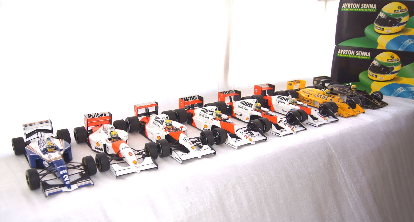 ayrton senna diecast