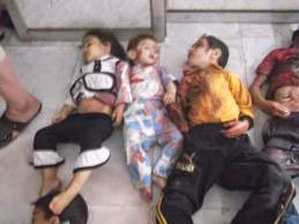 5 anak ditembak mati oleh tentara Rezim kafir Suriah