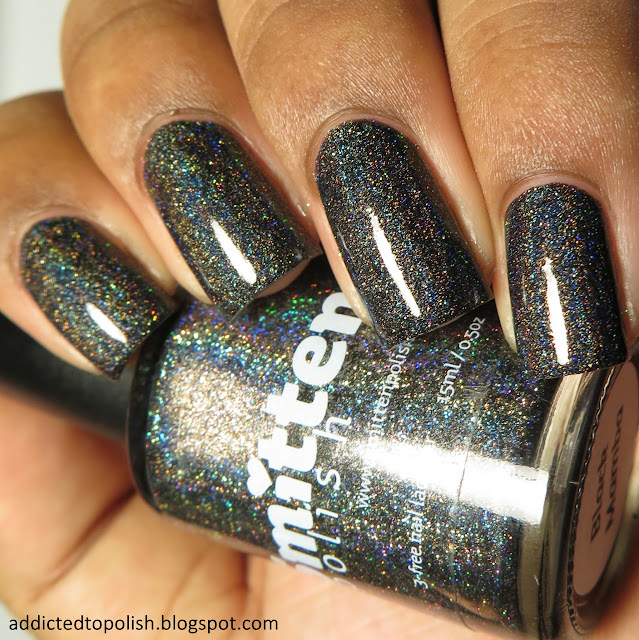 smitten polish black mamba