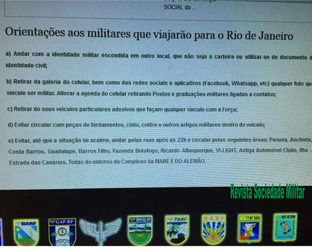 militares no rio identidades escondidas