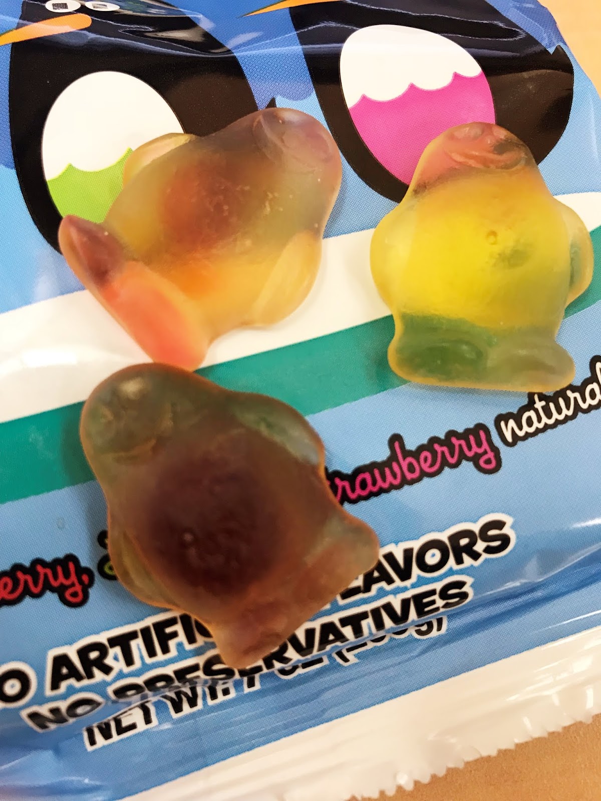 [Snack Attack America] Trader Joe's Gummy Tummies Penguins with Soft