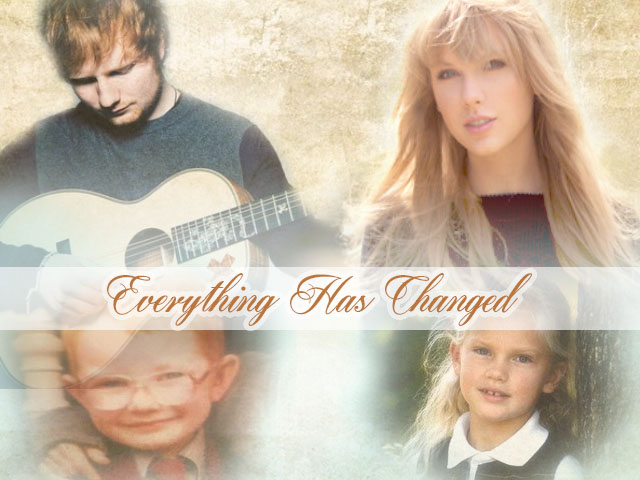 Ed Sheeran and Taylor Swift Little