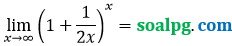 soal limit euler