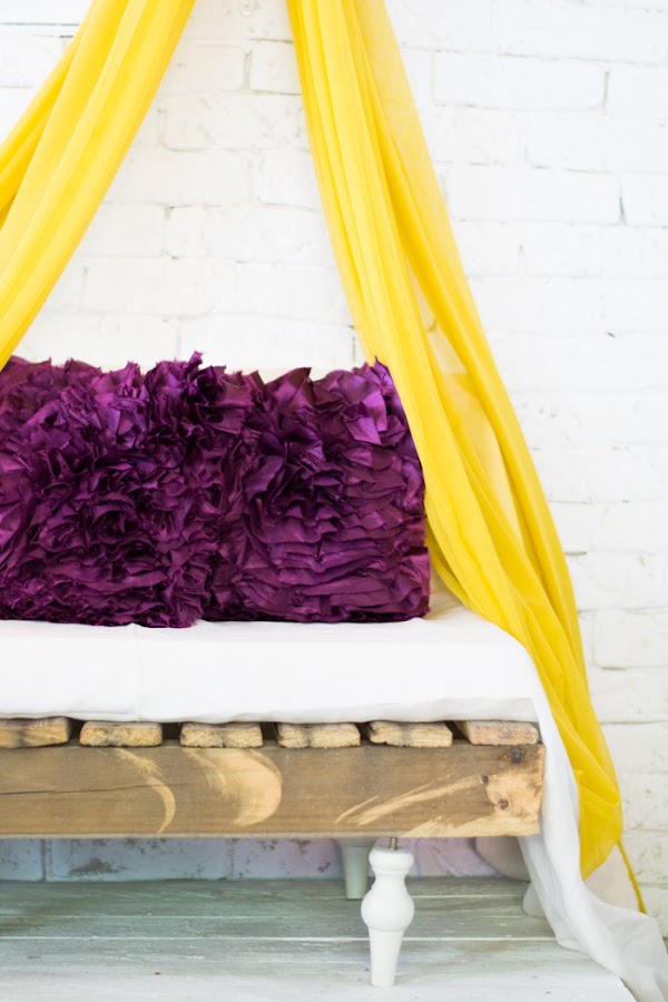 Banco palets dosel diy