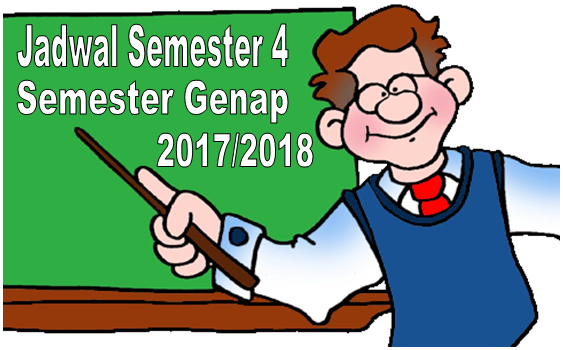 Jadwal Perkuliahan Keperawatan Semester 4 (empat) Genap 2017-2018