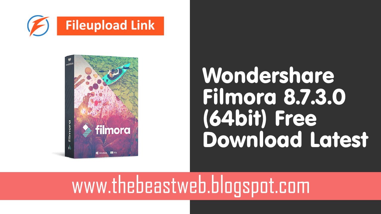 Wondershare Filmora 8.7.3.0 64bit Full