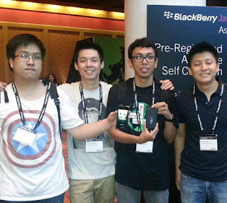 Tim Inspira Indonesia Juarai BlackBerry Jamhack 2012