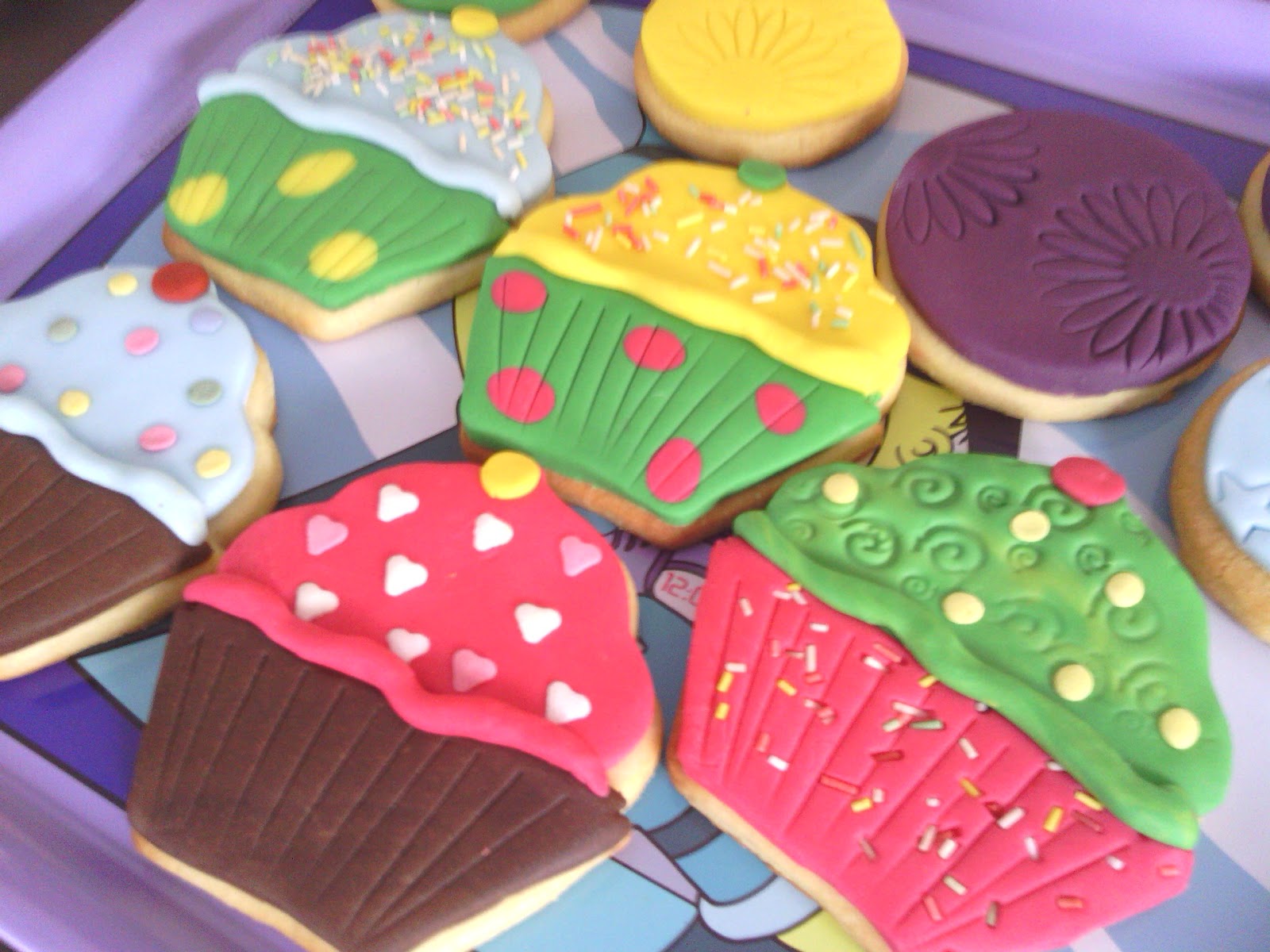 Momentos Dulces Galletas con fondant