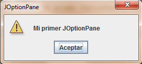 Desarrollador de Java - IDE Netbeans: Uso del JOptionPane