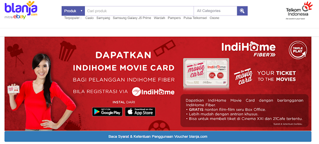 Indihome di Blanja.com