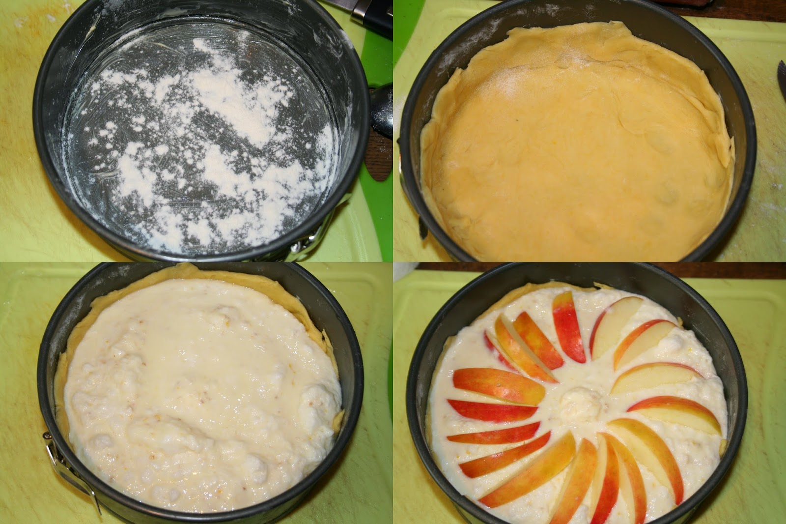 Apfel-Zitronen-Tarte