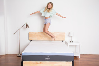 Puffy Bed-in-a-box mattress, memory foam mattress, best bed for bad backs, 
