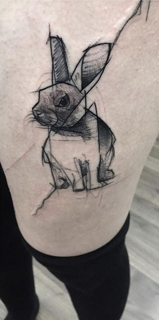 tatuagens femininas de coelho tatuagens femininas de coelho