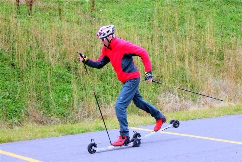 Keith Nicol Adventures Try adding power to your Classic Roller Skiing