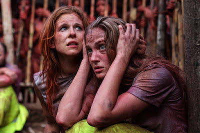 Magda Apanowicz and Kirby Bliss Blanton in The Green Inferno