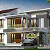 2622 sq-ft contemporary house with 4 bedrooms