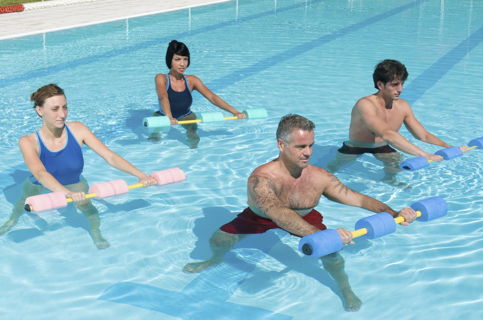 planet fitness water aerobics