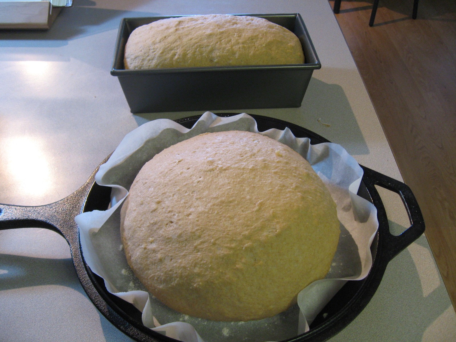 For the loaf of bread Mediterranean Garbanzo Bread